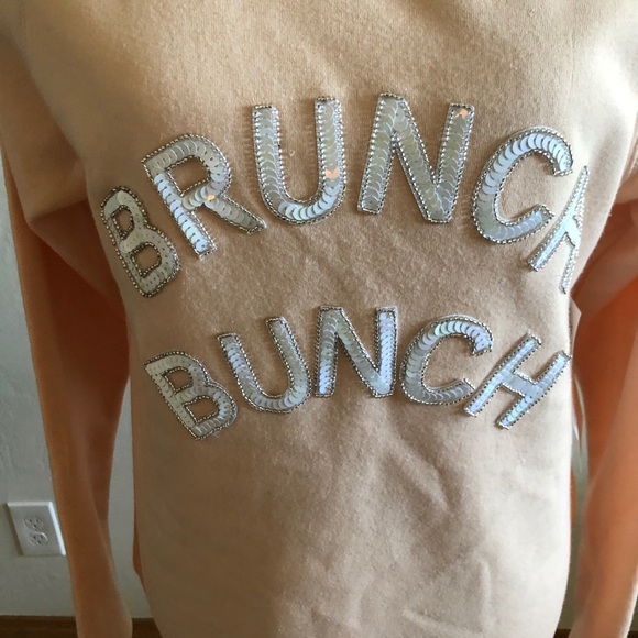 Bow & Drape Womens Brunch Bunch Sweatshirt blush - Picture 5 of 7